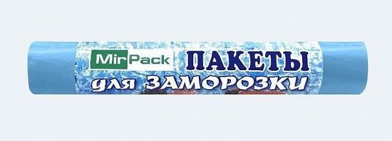 Пакеты для заморозки, 14 мкм, 25х32 см по 30 шт в рулоне - Вид 1