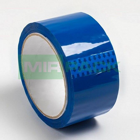 Скотч упаковочный синий 48 мм 50 м 45 мкм - Вид 1
