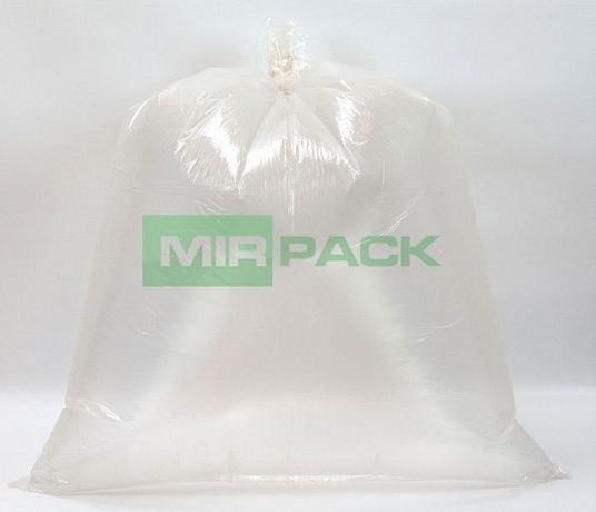 Мешки для мусора 180 л, 30 мкм, в рулоне 10 штук, ПВД, прозрачные, 2 слоя, 93х110 см, Professional - Вид 4