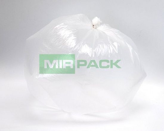 Пакеты для мусора 18 л, 7 мкм, ПНД, в рулоне 100 штук, прозрачные, 45х50 см, Professional - Вид 4