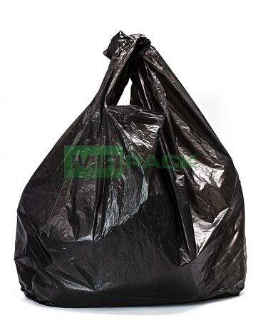 Мешки для мусора с ручками 60 литров, 30 шт. ПНД, 13 мкм - Вид 5